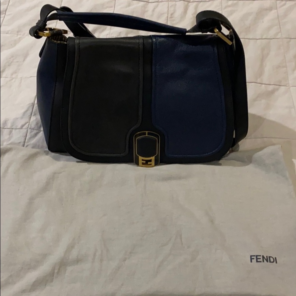 Fendi Blue/Black Silvana